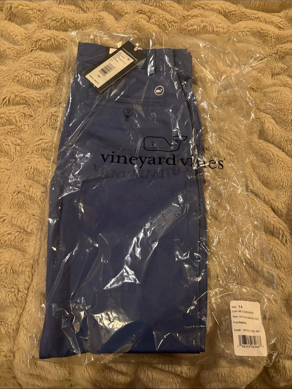 Vineyard Vines Slim Fit Boy’s Pants in Blue